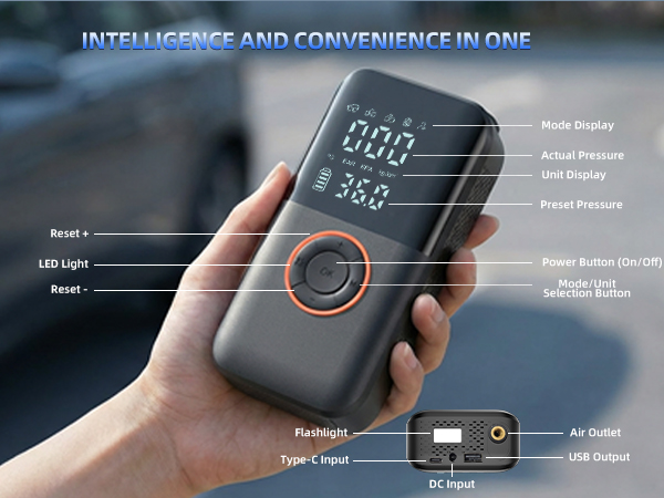 battery operated air pump