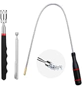 3 Pack Telescoping Magnet Pick-up Tool Set, Non-Slip Extendable Magnetic Telescoping Pickup Tool ...