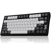 Chilkey ND75 LP Low Profile Aluminum Mechanical Keyboard, 75 Percent Wireless Gaming Keyboard w/S...