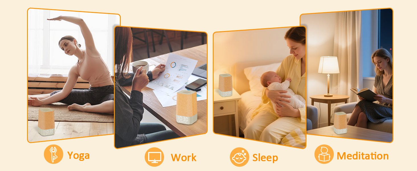 4 in 1 white noise sound machine