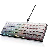 YOUSUOMASTER YK61-60% Mechanical Gaming Keyboard Wired, Hall Effect Switches, Adjustable Actuatio...