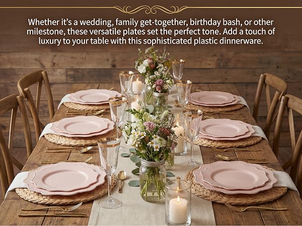PINK PLATES