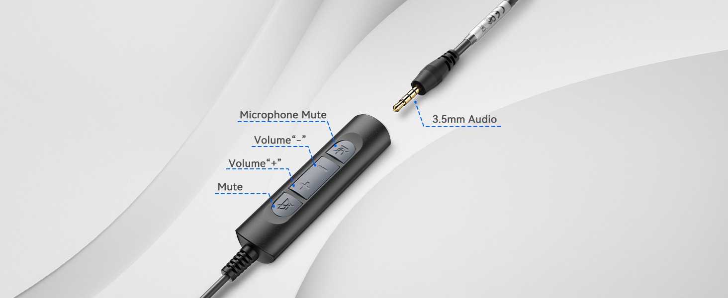 computer headset with microphone