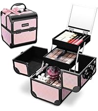 BYOOTIQUE Rolling Makeup Case Cosmetology case on wheels Makeup Artist Nail