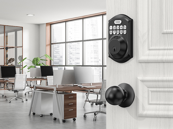 Suitable for front, side, back, basement, and garage doors