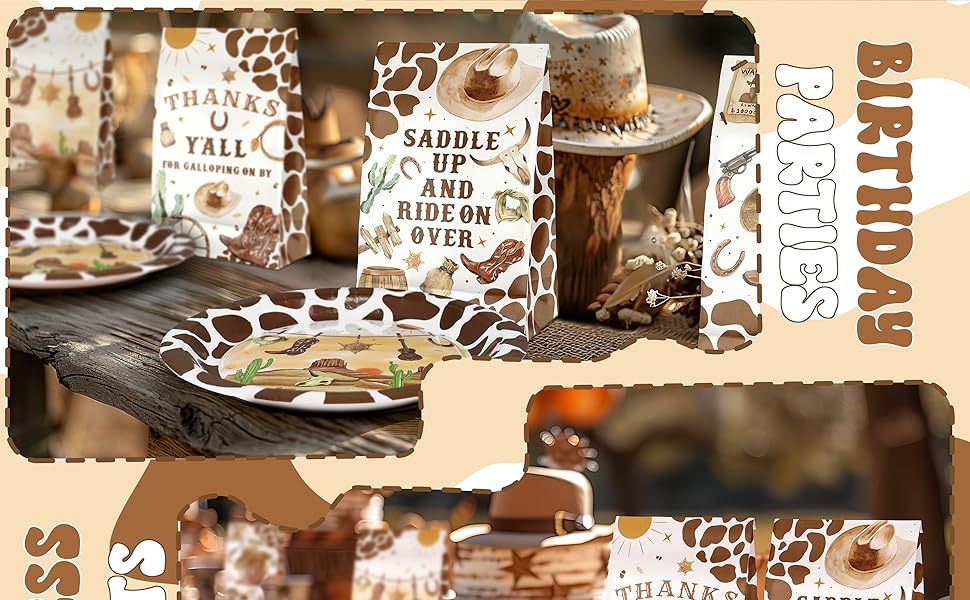 Cowboy Party Decoration