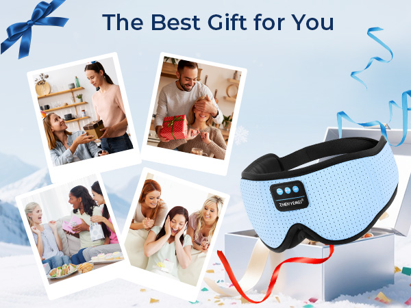 ZHENYEMEI Bluetooth sleep headphones are the perfect gift.
