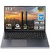 MTWZMM 17 Inch Laptop Computer- 12th Gen Celeron N95 (Up to 3.4GHz), 16GB RAM 256GB SSD,Thin &amp; Po...