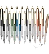 HuoHuair Pens Ballpoint 18-pcs Pens Medium Point Smooth Writing Pens Bulk Pens Black Ink 1.0 mm J...