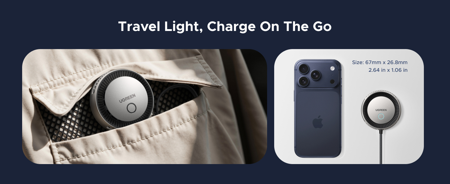 UGREEN wireless charger 25w