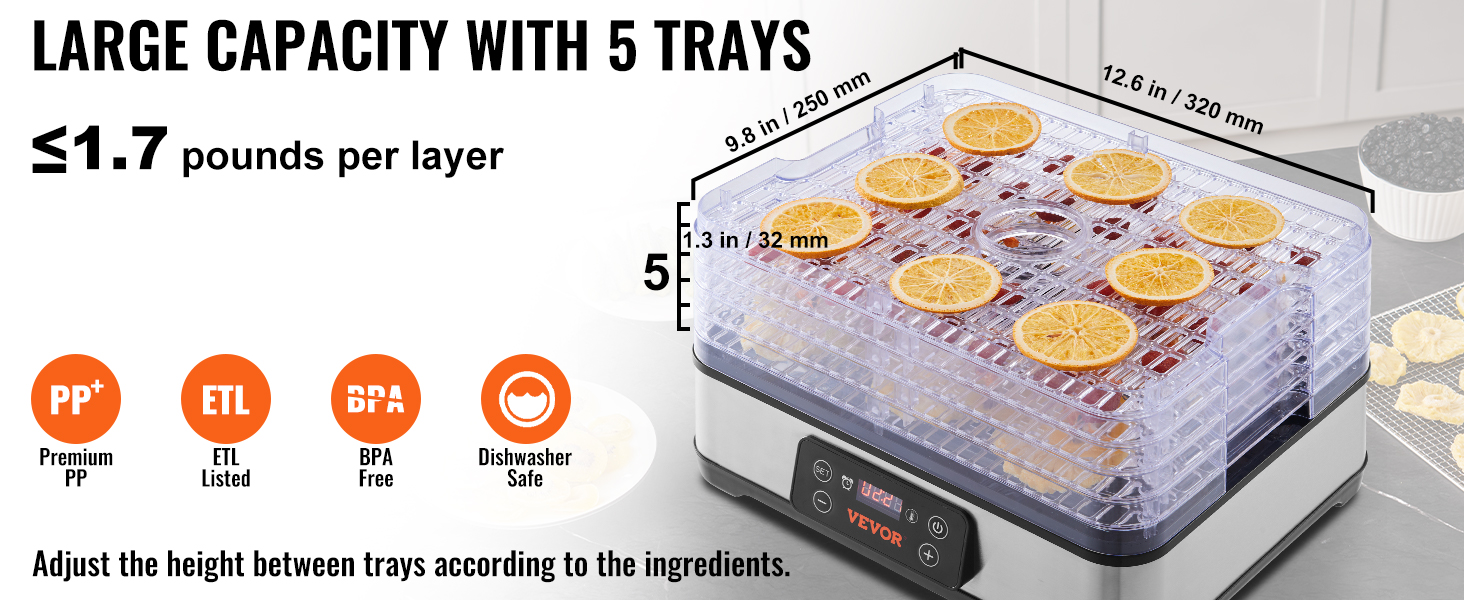 commercial food dehydrator