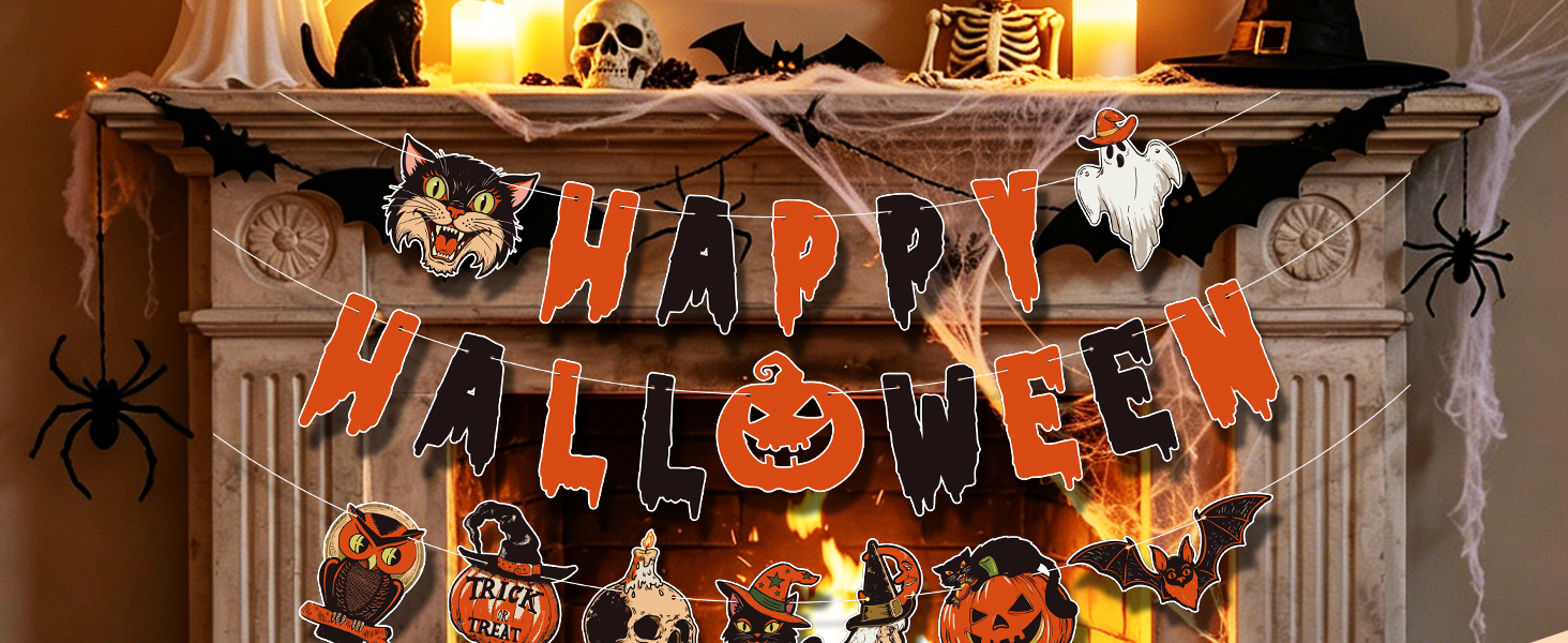 Halloween banners