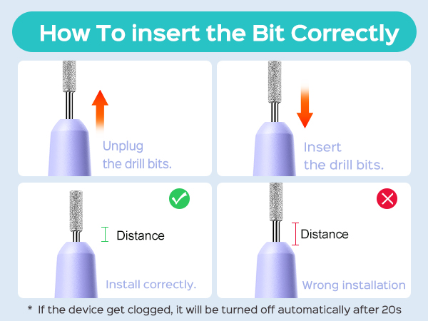 Electric Nail Drill Kit: Professional Stepless Speed Regulation