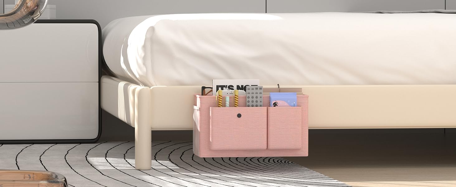 bedside caddy for dorm bed