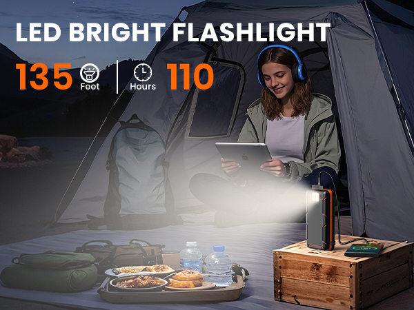 led bright flashlight