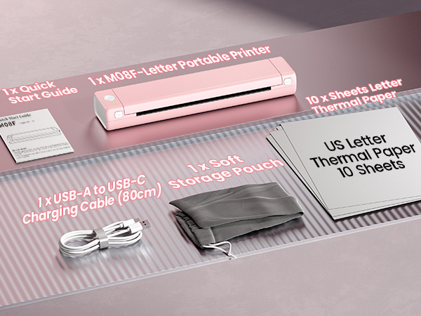 Phomemo Portable Printers Wireless for Travel,Phomemo Portable Printers Wireless for Travel