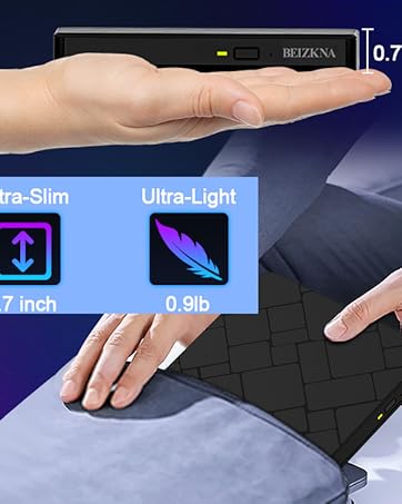 External CD DVD Drive for Laptop USB