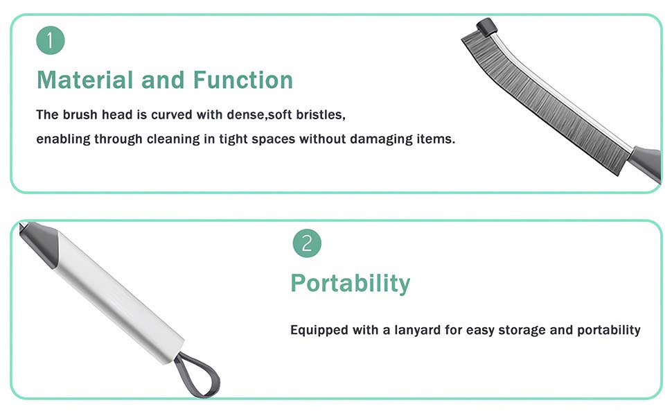 crevice cleaning brush