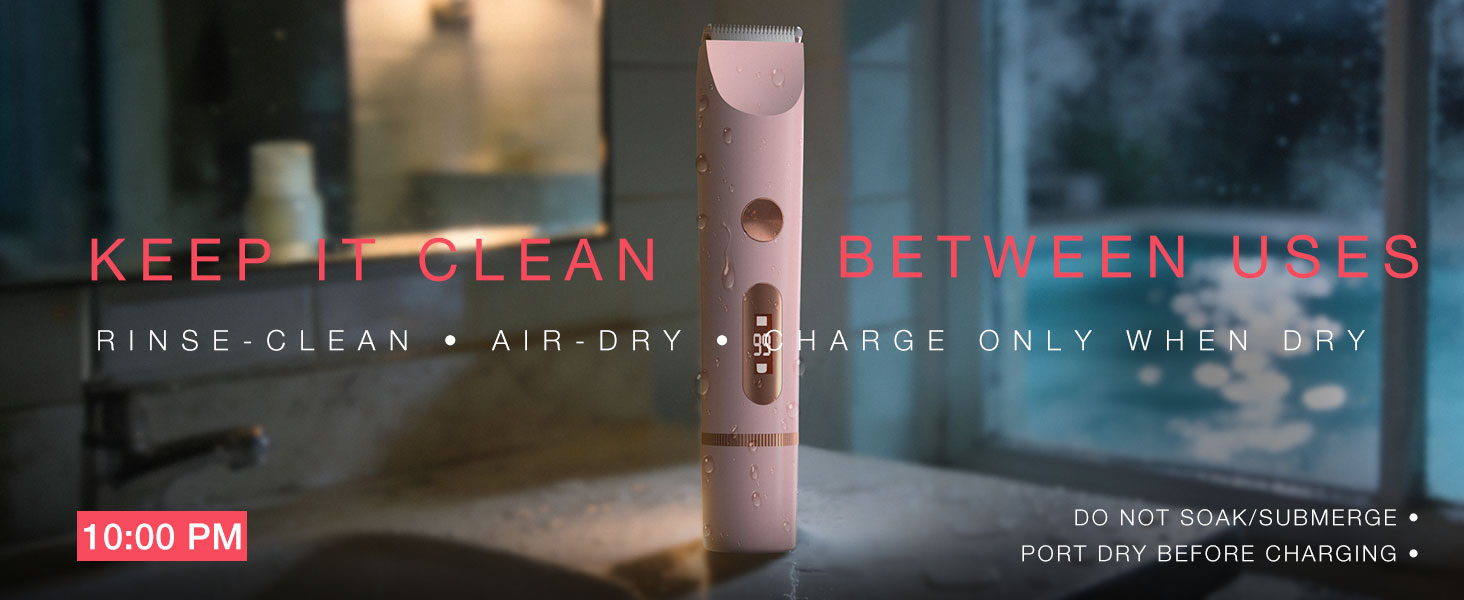 Bikini Trimmer for Women Dual Heads,Gentle Electric Razor Bikini Line,Underarms,Legs,Facial USB-C