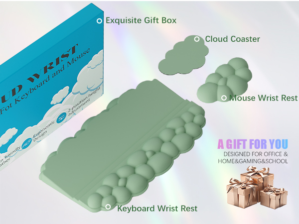 3-in-1 Keyboard Stand with Wrist West