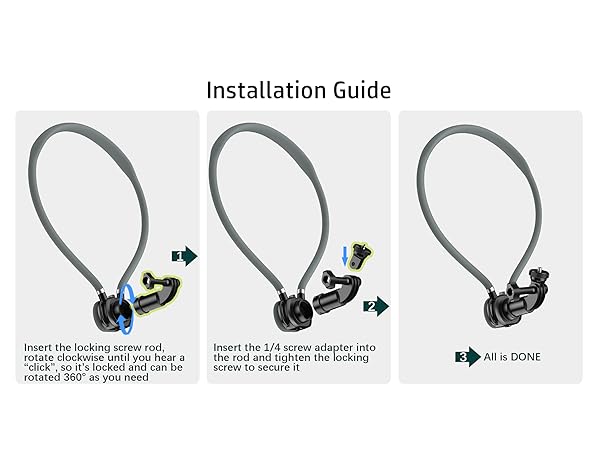 with built-in swivel function, which is more stable, more powerful One-Key Switch