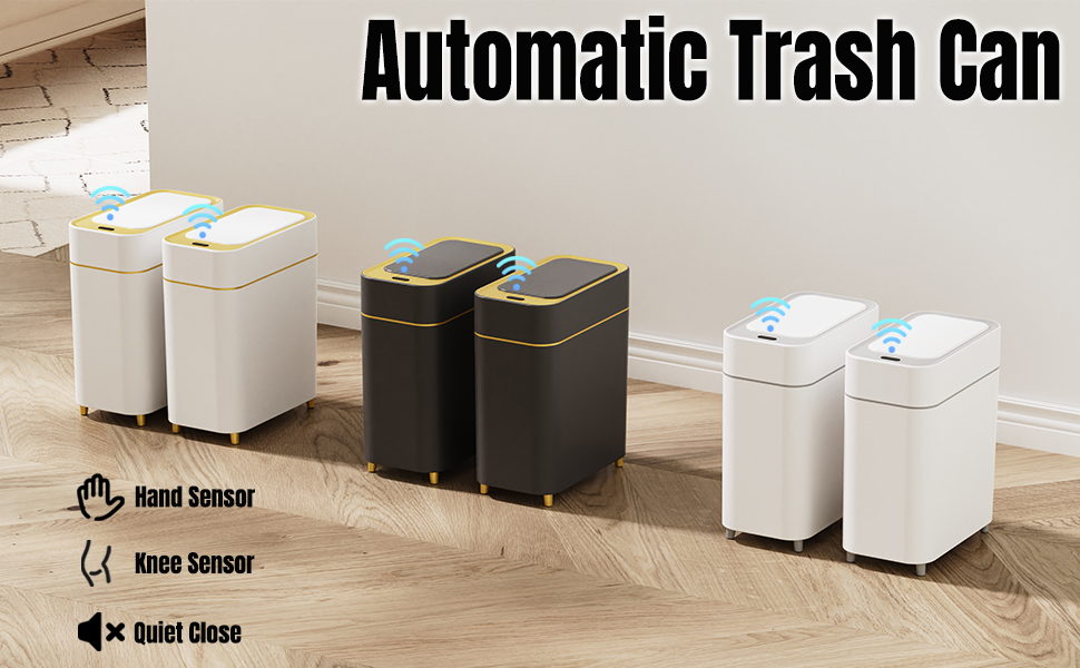 small bathroom trash can