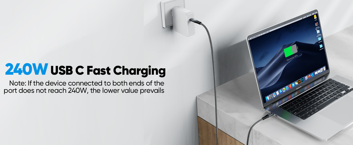 240 watt usb c cable