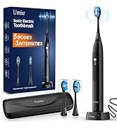 Electric Toothbrush for Adults - 90 Day Battery Life, Rechargeable Sonic Toothbrushes with Pressu...