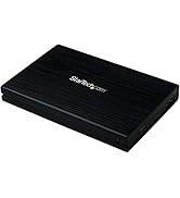 StarTech.com 2.5" Hard Drive Enclosure - Supports UASP - SATA 6Gbps - USB 3.0 External Hard Drive...