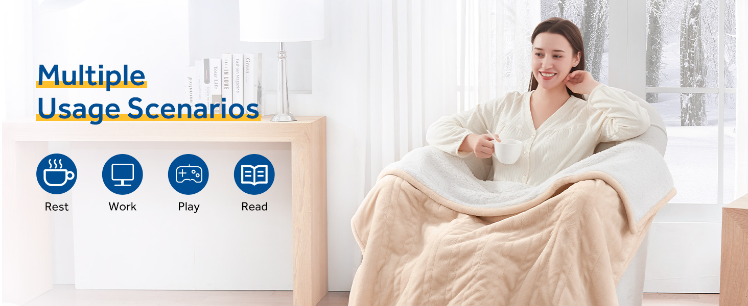 heated throw blanket