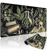 Mcapirivo Gothic Dark Botanical Large Gaming Mouse Pad 31.5