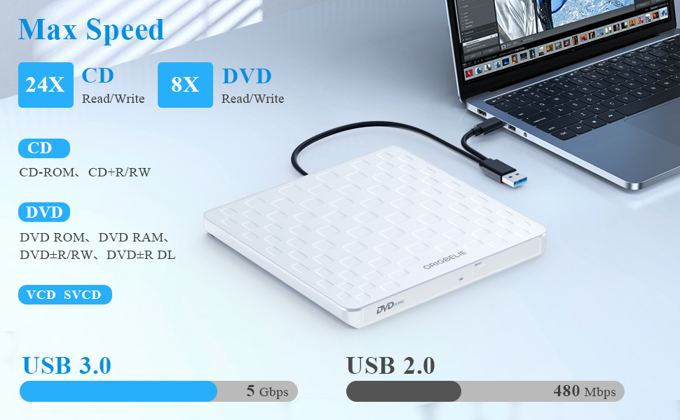 external DVD drive for laptop