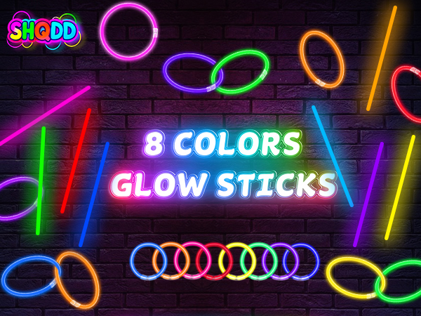 4th of july glow sticks