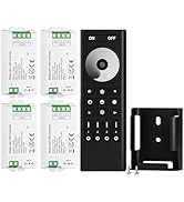 BTF-LIGHTING 5050SMD FCOB COB Dimming RF 2.4GHz Wireless Remote RC01RFB &4PCS C01RF Tuya Controll...