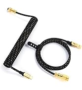 ZIYOU LANG C03 Custom Coiled USB C to A Cable with Detachable Double Sleeve Braided Nylon Spiral ...