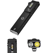 RovyVon Angel Eyes E80 Flat EDC Flashlight 1800 Lumens USB-C Rechargeable Flashlights,Green Beam,...