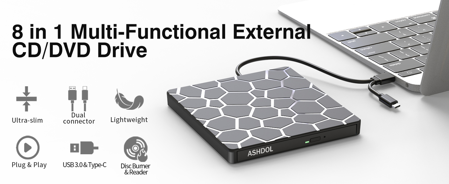external cd/dvd drive for laptop