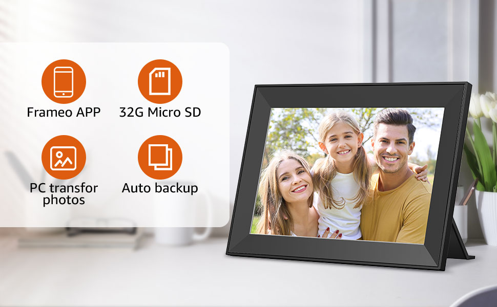 digital picrue farme black