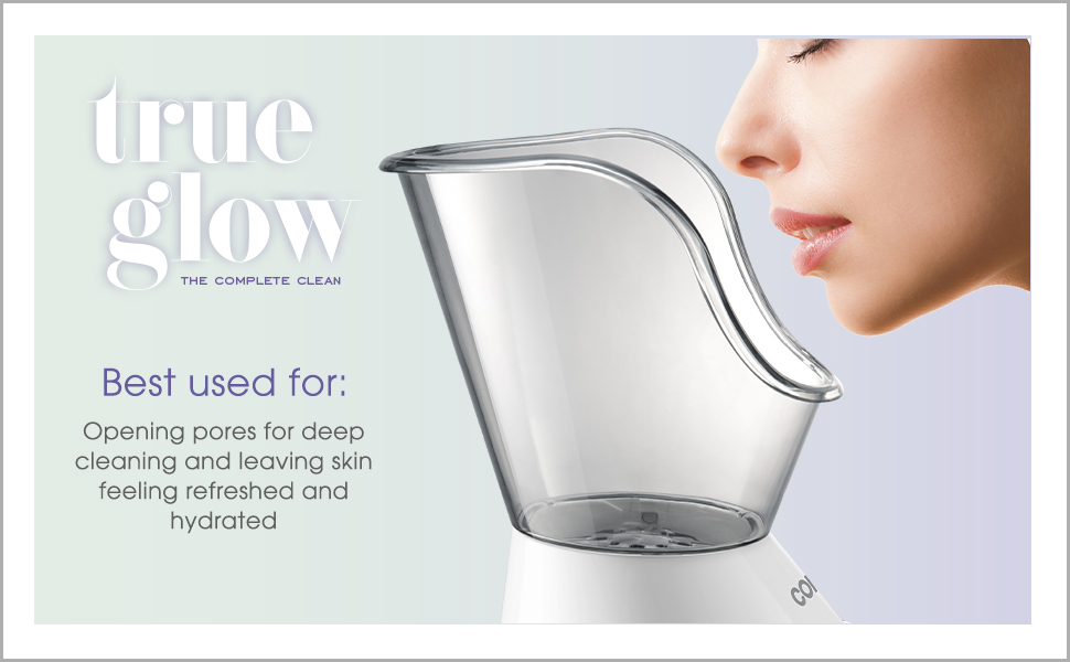 pure daily face steamer NanoSteamer vanity planet face steamer