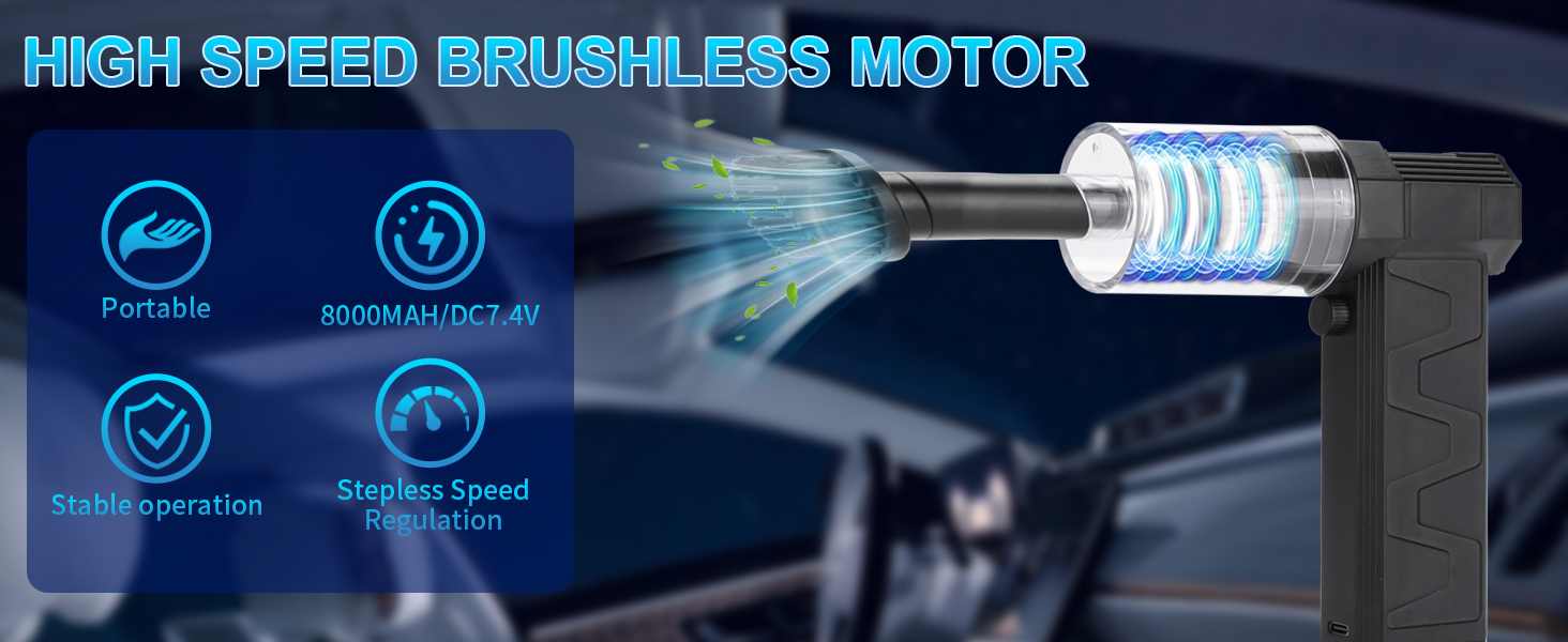 Portable Dust Blower for Keyboard, Camera, Home &amp; Office Use