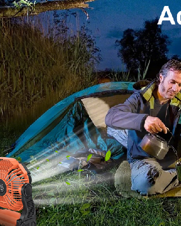 portable camping travle cooling fan