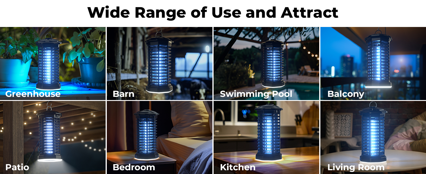 Bug Zapper Outdoor Indoor Waterproof