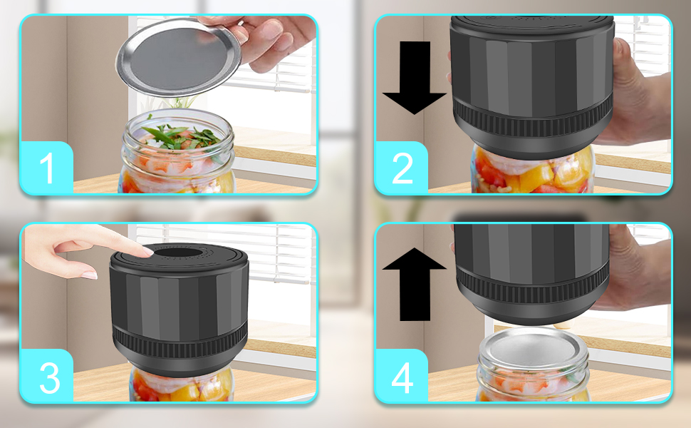 jar vacuum sealer for mason jars,canning supplies,canning jars,vacuum sealer kit