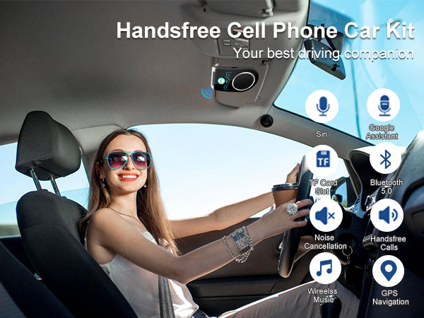 Handsfree car speaker