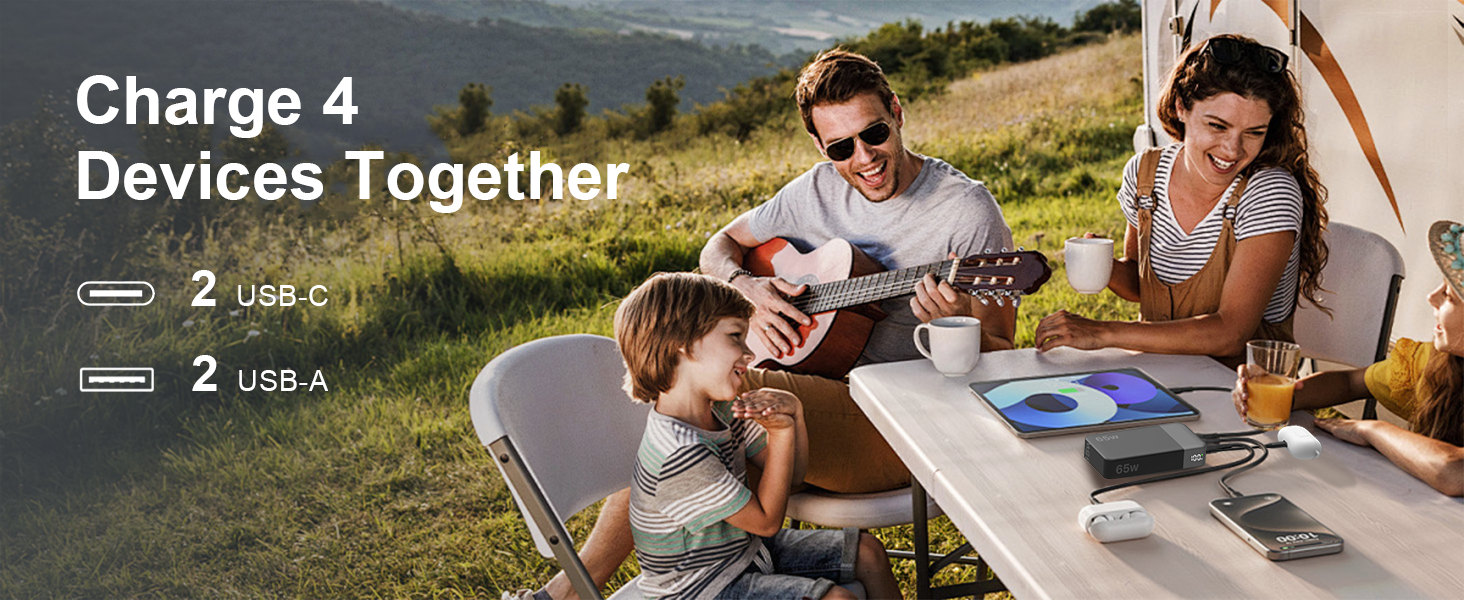 Charge 4 Devices Together