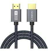 IVANKY 8K HDMI Cable 15 ft, 48Gbps HDMI 2.1 Cable, [8K/60Hz 4K/120Hz, HDR, HDCP 2.3, 3D, eARC], H...