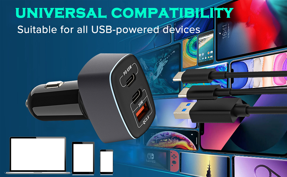 fast charger car adapter