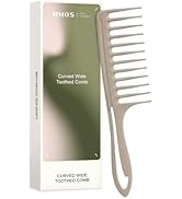 Wavy wide tooth comb