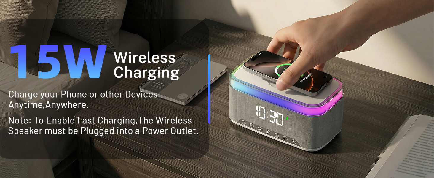 15 W Wireless Charging