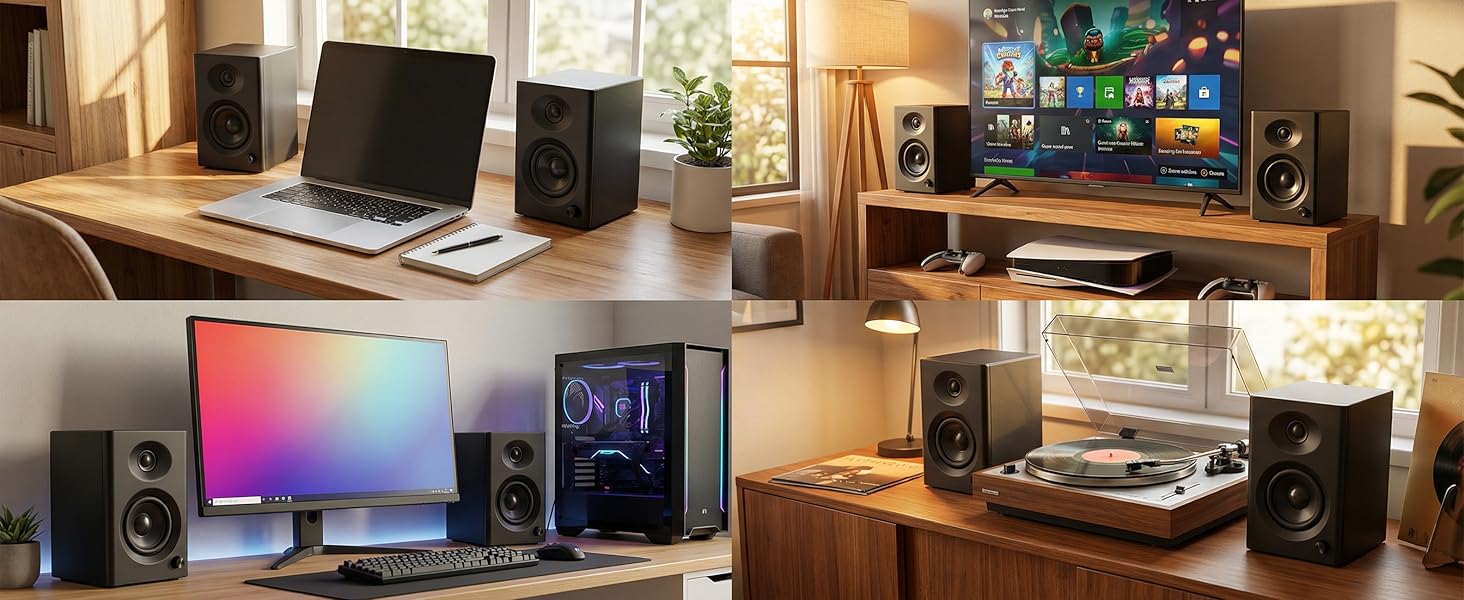 computer speakers for in different use cases